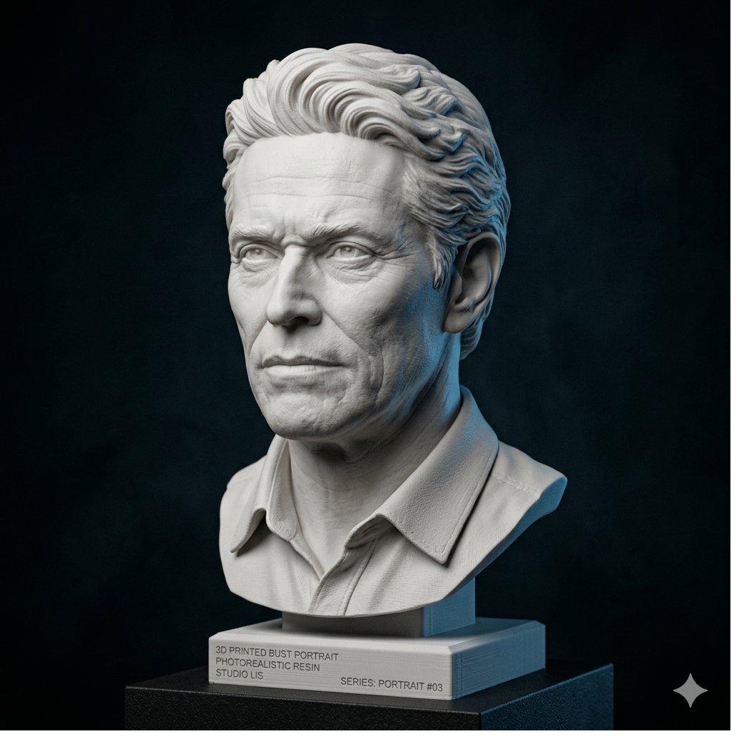 Busto personalizado en resina
